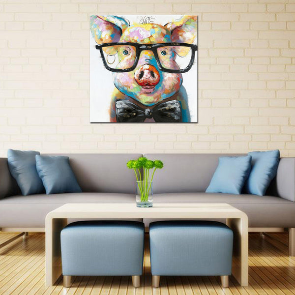 Mr. Piglet Painting